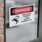 Signmission High Voltage Electrical Room Danger Sign, Vinyl Decal, 10in W x 7in L, 2PK OS-2PACK-DS-D-710-L-2201 - alternate 3